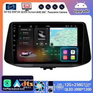 Hyundai Elantra GT 2 (2017–2020) Android Autoradio Upgrade mit DAB+ CarPlay Android Auto-1
