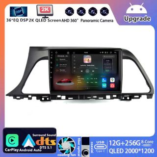 Hyundai Sonata 7 (LF) (2014–2017) Android Autoradio Upgrade mit 2K QLED Display