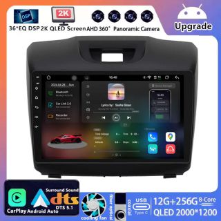 Isuzu D-Max II (2012–2019) Android Autoradio Upgrade mit DAB+ CarPlay Android Auto-1