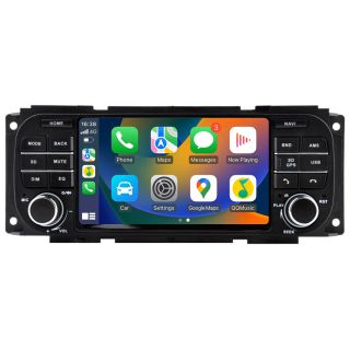 Jeep Grand Cherokee (WJ) (1998–2004) Android Radio Upgrade mit DAB+, CarPlay, Android Auto, Bluetooth-Freisprecheinrichtung, Rückfahrkamera, Handy-Verbindung und 5" IPS Display