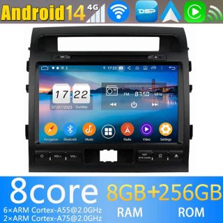 Toyota Land Cruiser 200 V8 (2007-2015) Android Radio Nachrüsten mit GPS-Navi