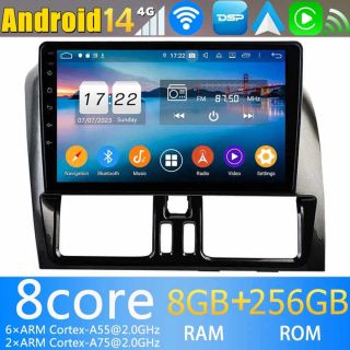 9" Android 14 Autoradio GPS Navi DVD Player Kopfeinheit für Volvo XC60 (2008-2017)-1
