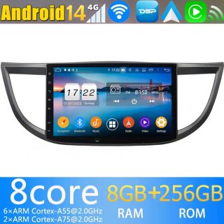 Honda CR-V 4 (RE) (2012-2017) Android Radio Nachrüsten mit GPS-Navi