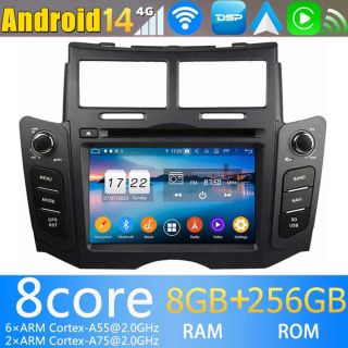 Toyota Yaris XP9 (2005-2011) Android Radio Nachrüsten mit GPS-Navi