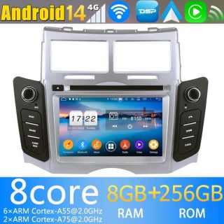 Toyota Yaris XP9 (2005-2011) Android Radio Nachrüsten mit GPS-Navi