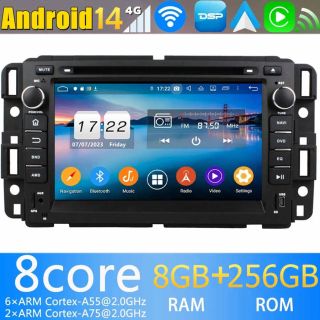 Chevrolet Tahoe (2007-2014) Android Radio Nachrüsten DAB+ CarPlay Android Auto-1