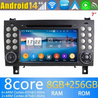 Mercedes SLK R171 (2004-2010) Android Radio Nachrüsten mit GPS-Navi