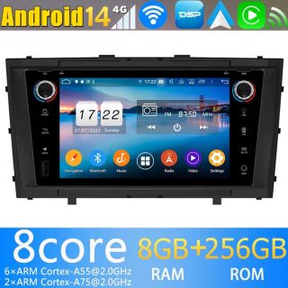Toyota Avensis T27 (2008-2015) Android Radio Nachrüsten mit Navi