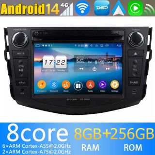 Toyota RAV4 III (2005-2012) Android Radio Nachrüsten mit GPS-Navigation