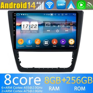 Skoda Yeti 5L (2008-2017) Android Radio Nachrüsten mit GPS-Navigation
