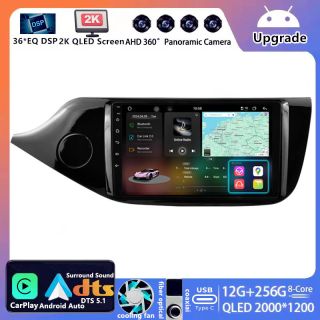 Kia Ceed JD (2012–2019) Android Autoradio Upgrade mit DAB+ CarPlay Android Auto-1