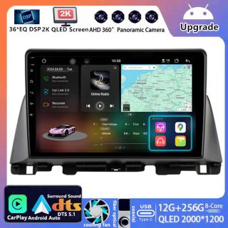 Kia Optima JF (2015–2020) Android Autoradio Upgrade mit DAB+ CarPlay Android Auto-1