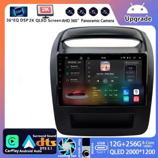 Kia Sorento 2 (XM) (2012–2015) Android Autoradio Upgrade mit 2K QLED Display