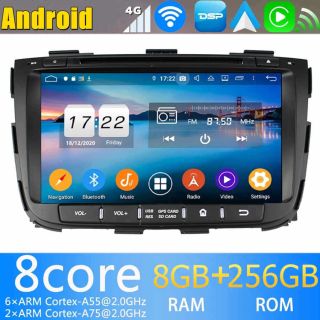 Kia Sorento 2 XM (2013-2015) Android Radio Nachrüsten mit GPS-Navi
