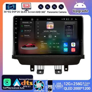 Für Mazda 2 (DJ) (ab 2015): 9 Zoll 2K QLED Android Radio mit DAB+ & CarPlay