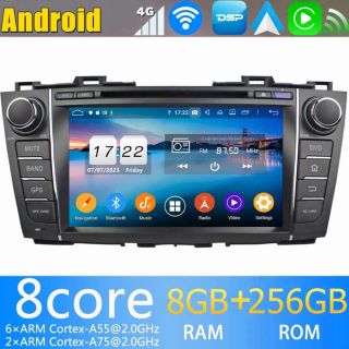 Mazda 5 CW (ab 2010) Android Radio Nachrüsten Android Auto CarPlay DAB+ -1
