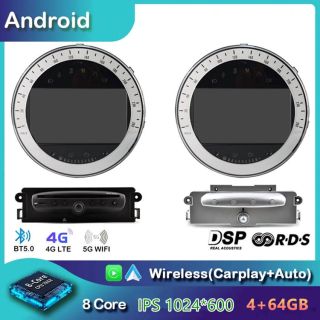 MINI Cooper R56/R57 (2007-2016) Android Autoradio Upgrade mit Navi