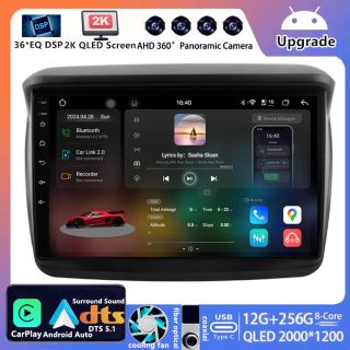 Mitsubishi L200 (2008–2016) Android Autoradio Upgrade mit DAB+ CarPlay Android Auto-1