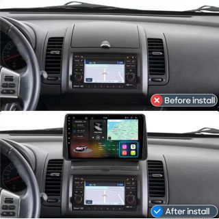 Für Nissan Micra K12 (ab 2003): 9 Zoll 2K QLED Android Radio mit DAB+ & CarPlay