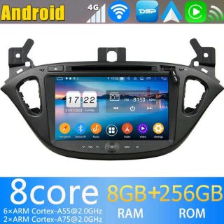Opel Corsa E (2014-2019) Android 14 AutoRadio Nachrüsten mit DAB+ Android Auto CarPlay-1