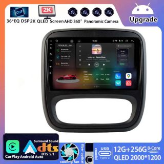 Opel Vivaro B (ab 2014) Android Autoradio Upgrade mit DAB+ CarPlay Android Auto-1