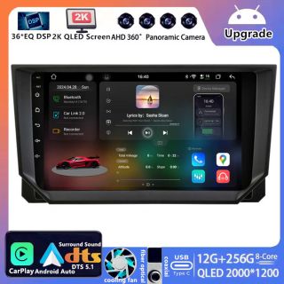 Seat Ibiza 6F (2017–2021) Android Autoradio Upgrade mit DAB+ CarPlay Android Auto-1
