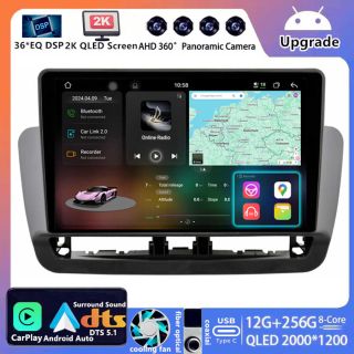 Seat Ibiza 6J (2008–2015) Android Autoradio Upgrade mit 2K QLED Display