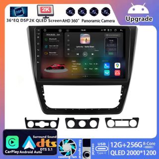 Skoda Yeti 5L (2009–2018) Android Autoradio Upgrade mit DAB+ CarPlay Android Auto-1