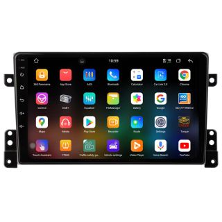 Für Suzuki Grand Vitara 2 (2005–2015): 9 Zoll 2K QLED Android Radio mit DAB+ & CarPlay