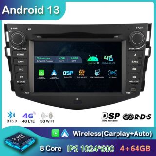 Toyota RAV4 III (2006-2012) Android Radio mit IPS Display