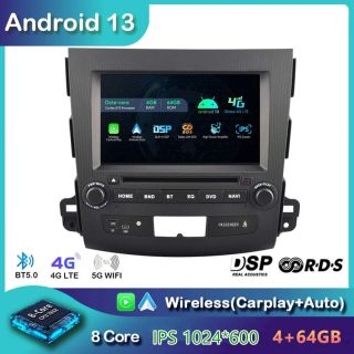 Mitsubishi Outlander 2 (2006-2012) Android Radio mit GPS-Navi