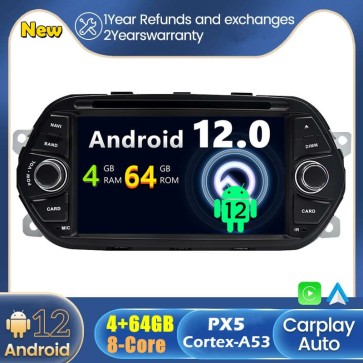 Android 12 Autoradio DVD Player GPS Navigation Speziell für Fiat Tipo (2015-2018)-1