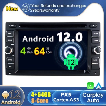 Android 12 Autoradio DVD Player GPS Navigation Speziell für Nissan Micra (2002-2010)-1