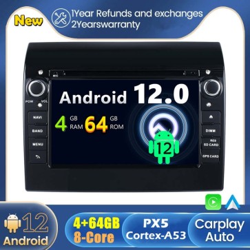 Android 12 Autoradio DVD Player GPS Navigation Speziell für Peugeot Boxer (Ab 2006)-1