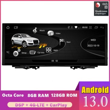 12,3" Android 13 Autoradio DVD Player GPS Navigationssystem für Audi Q5 FY (Ab 2017)-1