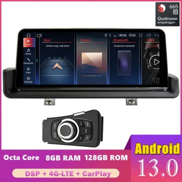10,25" Android 13 Autoradio DVD Player GPS Navigationssystem für BMW E91 E92 E93 (Ab 2005)-1