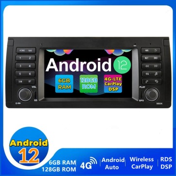 7" Android 12.0 Autoradio DVD Player GPS Navigation Stereo für BMW X5 E53 (Ab 2000)-1