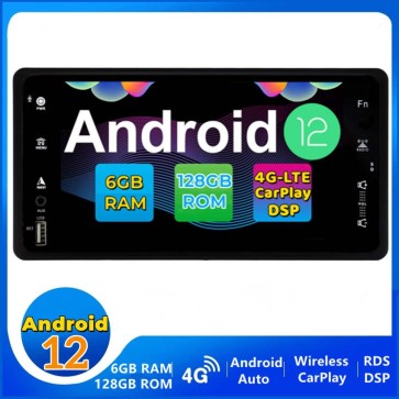 7" Android 12.0 Autoradio DVD Player GPS Navigation Stereo für Mitsubishi Pajero 4 (Ab 2006)-1