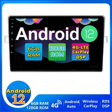 9" Android 12 Autoradio DVD Player GPS Navigation Stereo für Toyota Verso (2009-2018)-1