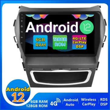 9" Android 12.0 Autoradio DVD Player GPS Navigation Stereo für Hyundai Santa Fe (Ab 2013)-1