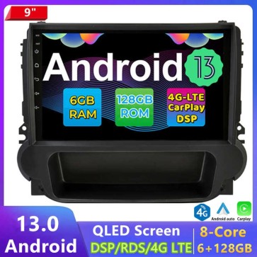9" Android 13 Autoradio DVD Player GPS Navigation Stereo für Chevrolet Malibu (2012-2015)-1