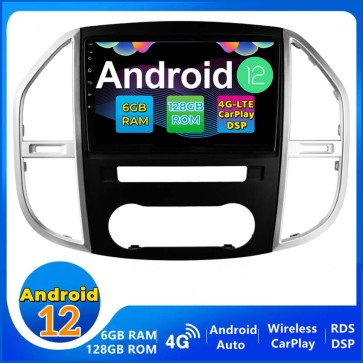 10" Android 12.0 Autoradio DVD Player GPS Navigation Stereo für Mercedes Vito W447 (Ab 2014)-1