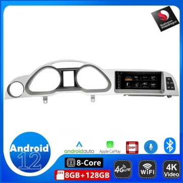 8,8" Android 12.0 Autoradio DVD Player mit GPS Navi für Audi A6 C6 (2005-2011)-1