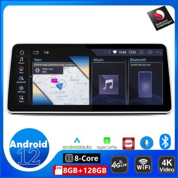 10,25" Android 12.0 Autoradio DVD Player mit GPS Navi für BMW 2er F22 (2014-2021)-1