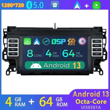 9,66" Android 13.0 Autoradio Multimedia Player GPS Navigationssystem Car Stereo für Land Rover Discovery Sport L550 (Ab 2015)-1