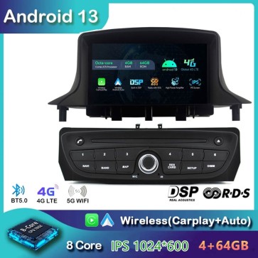7" Android 13 Autoradio DVD Player GPS Navigation Stereo für Renault Megane 3 (2009-2015)-1