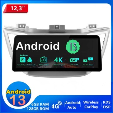 12,3" Android 13.0 Autoradio Multimedia Player GPS Navigationssystem Car Stereo für Hyundai Tucson 3 (2015-2018)-1