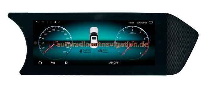 Android 12 8-Kern Autoradio für BMW 1ER E81 E82 E88 GPS-Navi Unterstützt  Carplay Android Auto Bluetooth A2DP WiFi 4G DAB+ DVB-T RDS Mirror- Link  TPMS 4GB RAM + 64GB ROM : 