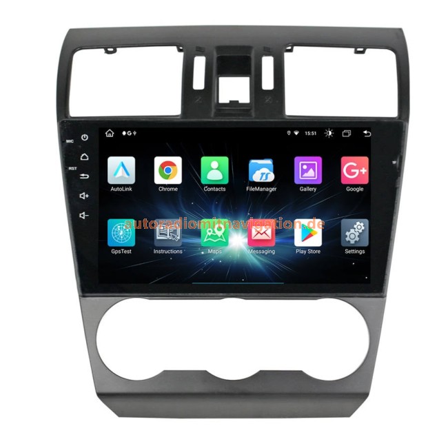 Produktbild von Android 14 Touchscreen 10,25 Zoll Autoradio Multimedia Player GPS