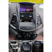 Ford EcoSport Android 9.0 Autoradio GPS Navigationsysteme mit PX6 4GB+64GB Touchscreen Bluetooth Lenkradfernbedienung RDS DAB CD SD USB 4G WiFi DSP CarPlay - 10,4